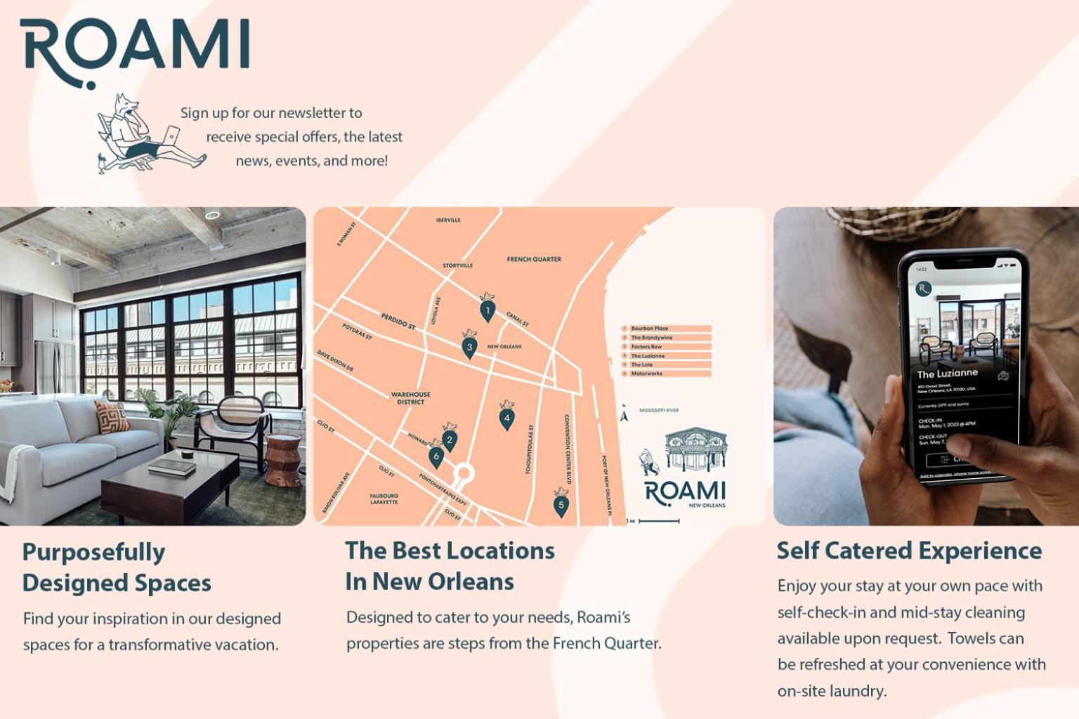 Roami At Canal Quarters New Orleans Luaran gambar